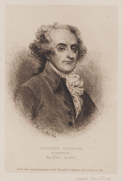 Giussepe Ceracchi sculptor After John Trumbull 1885 1910
