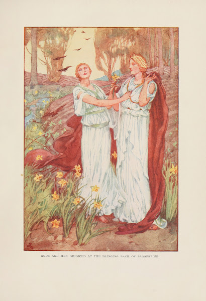 Gods and men rejoiced at the bringing back of Proserpine 1915