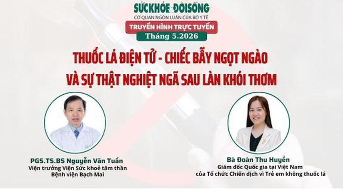 Đang Truyền hình trực tuyến: Chiếc bẫy ngọt ngào và sự thật nghiệt ngã sau làn khói thơm - Báo Sức Khỏe &amp; Đời Sống