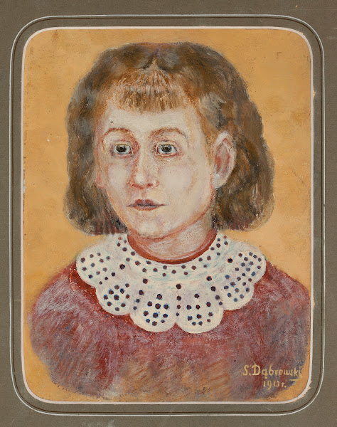 Study Portrait Of A Girl 1913
