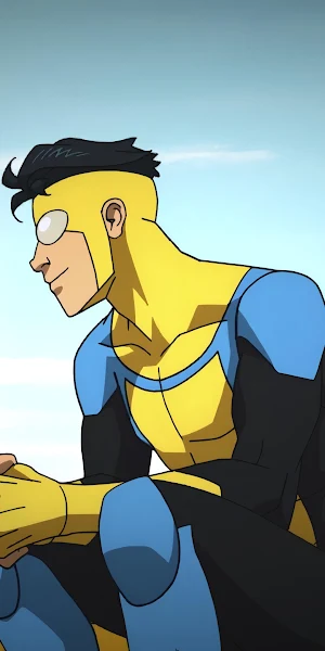 Invincible Sits Overlooking The City 4K Wallpaper Background