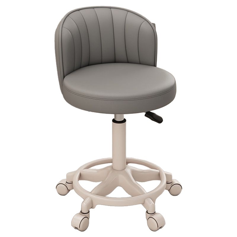 Bar stool with shell and high backrest