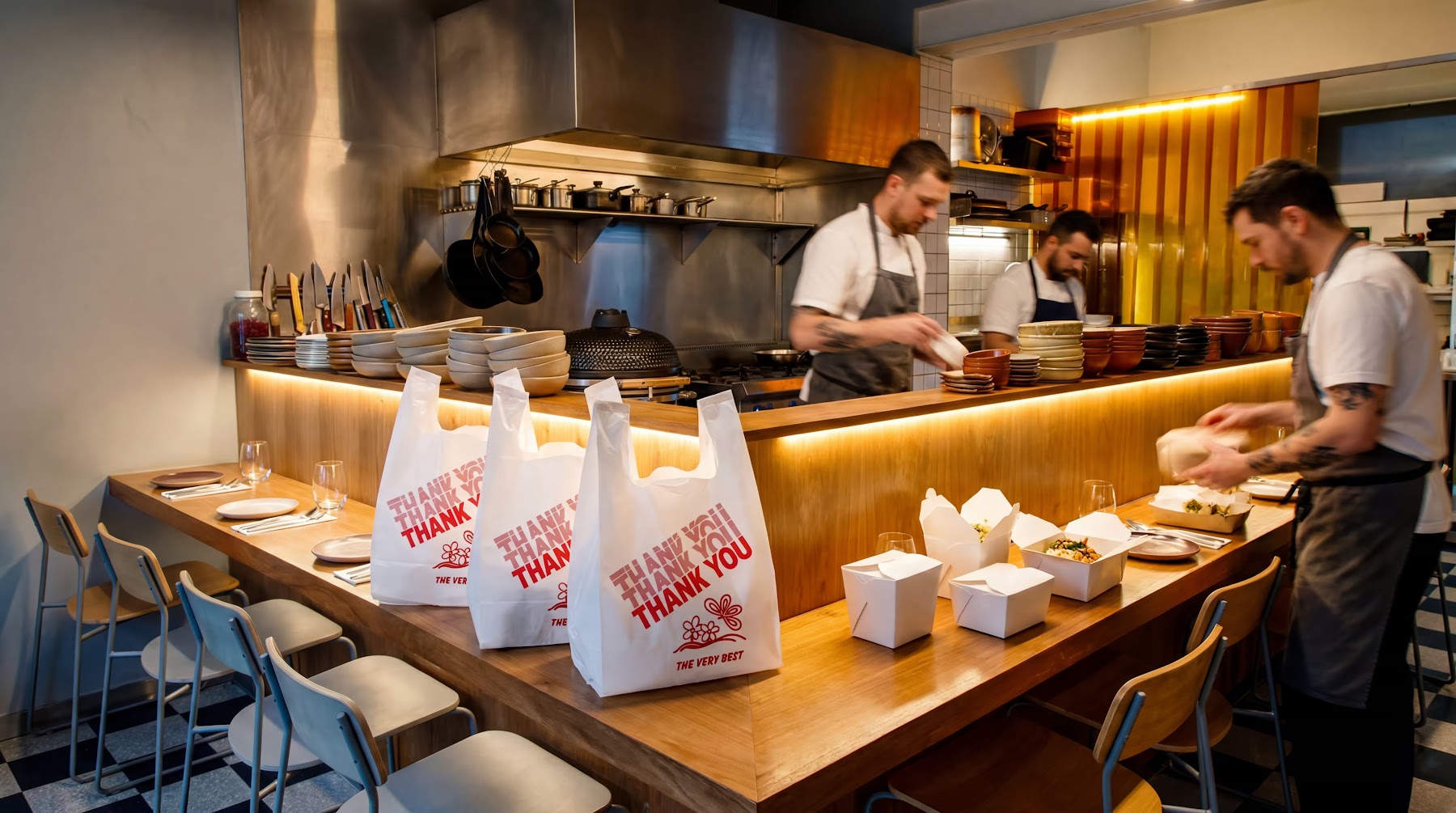 Restaurant using BetterBag+