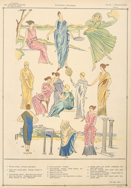 Greco Roman  Materials draperies 1926 1927