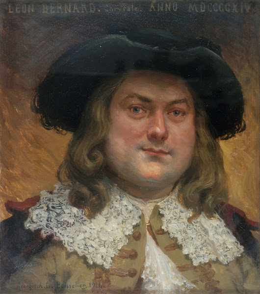 Portrait de Léon Bernard 1877 1935 sociétaire de la Comédie Française dans le rô