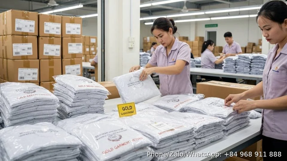 Barcode Garments - Gold Garment Vietnam