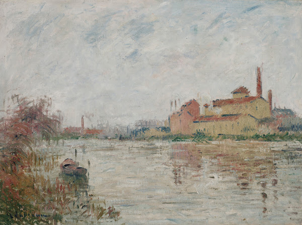 LUsine au bord de la rivière 1930
