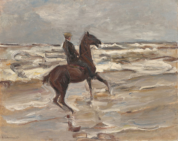 Reiter am Meer nach rechts 1912