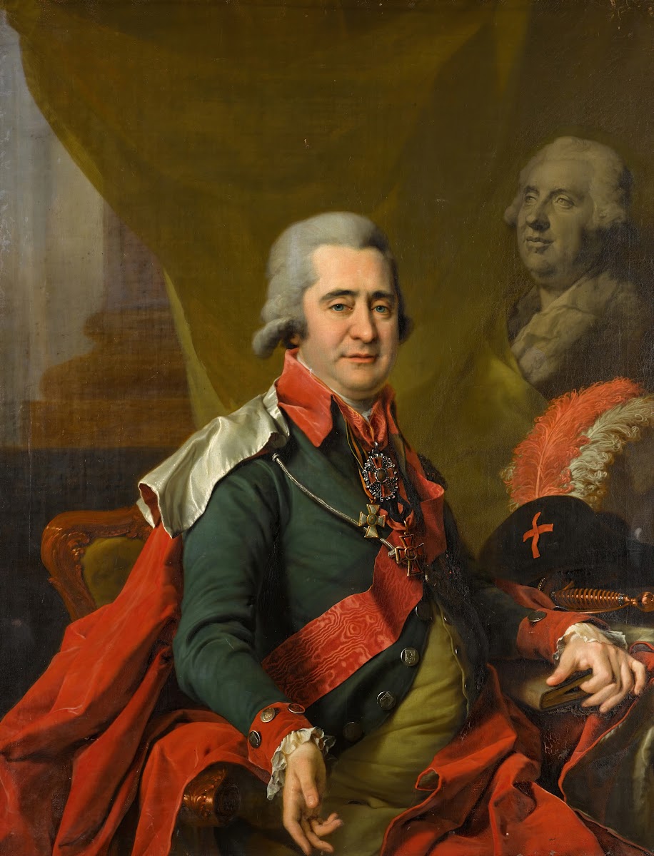 Portrait of count ilya andreevich bezborodko