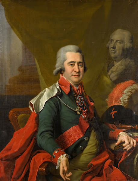 Portrait of count ilya andreevich bezborodko