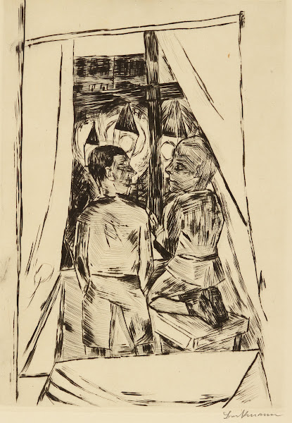 Kinder am Fenster 1922