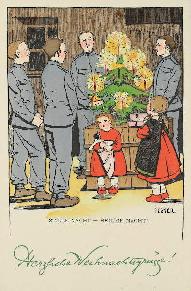 Stille Nacht  heilige Nacht Herzliche Weihnachtsgrüsse 1914