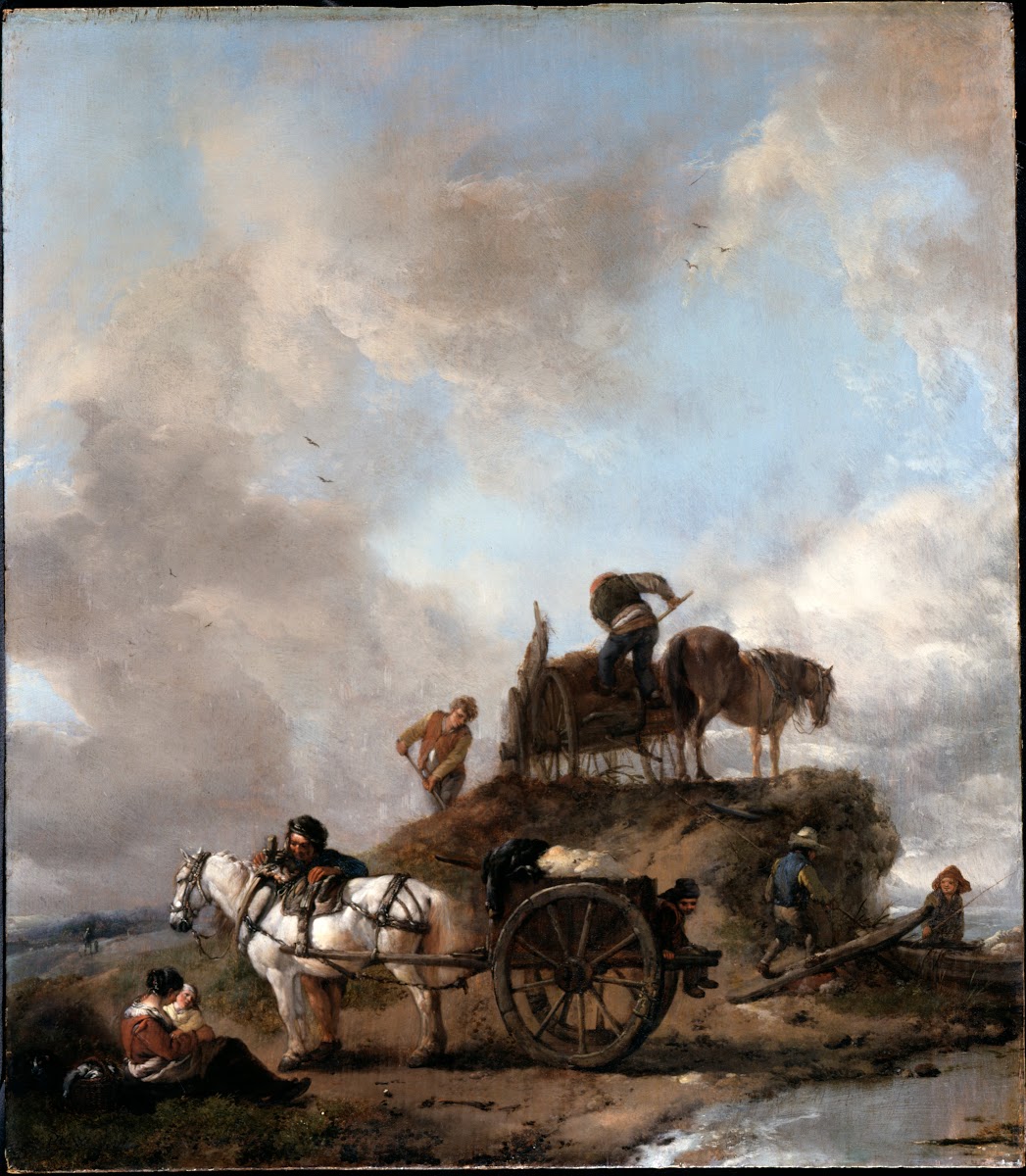 Peasants in the Fields  Hay Harvest