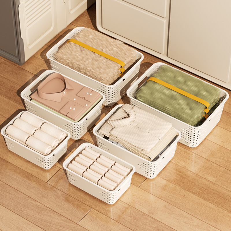 Storage basket plastic, various sizes
