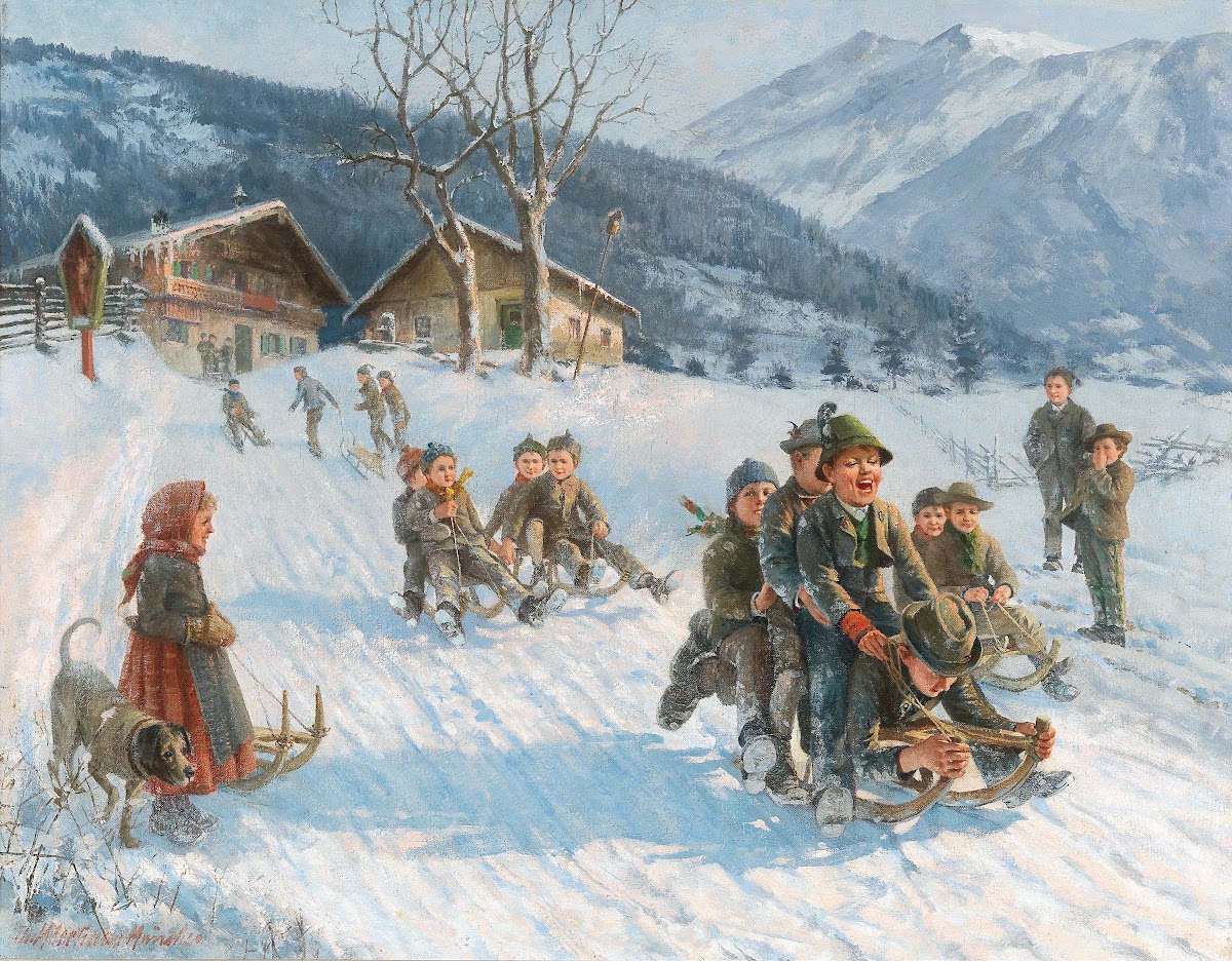 Exciting Toboggan Ride