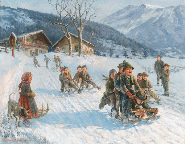 Exciting Toboggan Ride