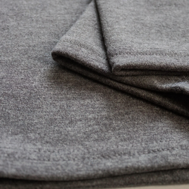 Men's Thermal Top, Cashmere-Silk Blend, Lined