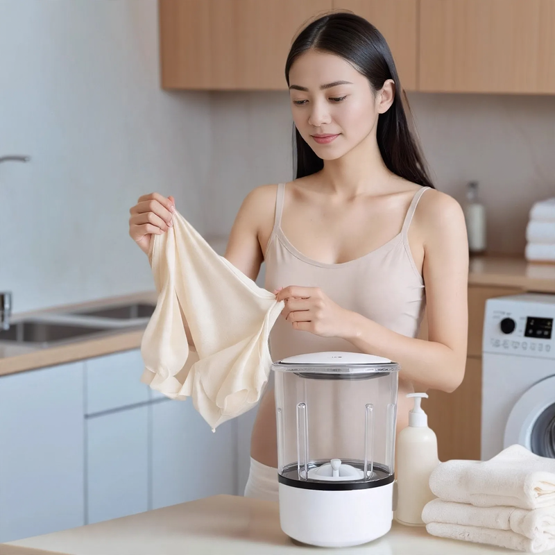 Mini Washing Machine, 2 L, USB Charging, Model 0023