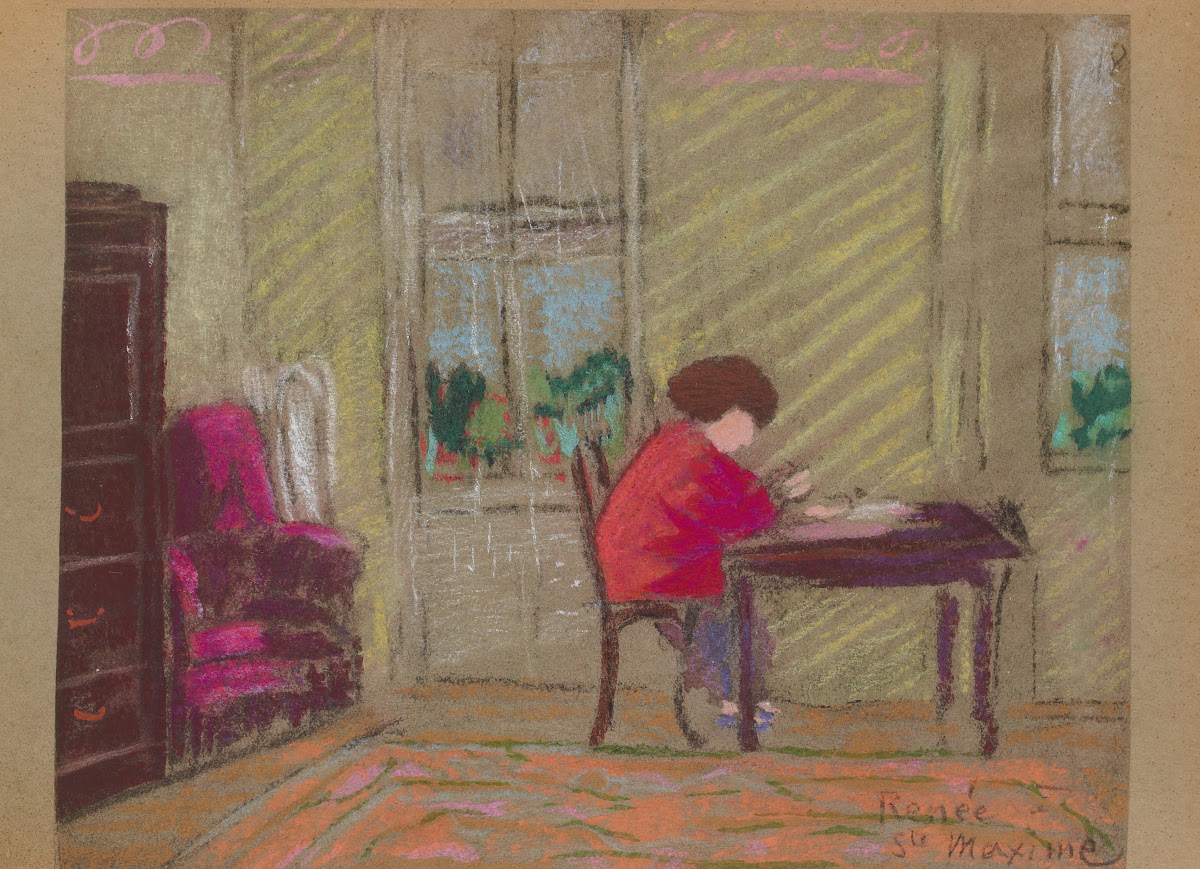 Renée à Sainte Maxime 1921