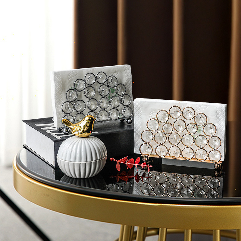 Elliptical Metal Paper Towel Holder