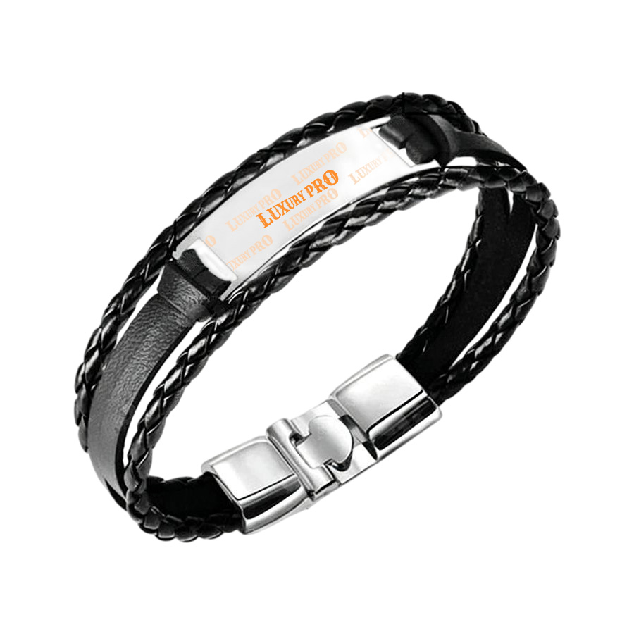 Leather Braided Bracelet