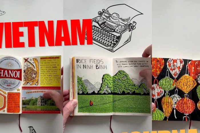 Khéo tay với travel journal: 'Cá nhân hóa' mỗi chuyến đi trên những trang giấy - Chuyên trang Hoa Học Trò - Báo Tiền Phong