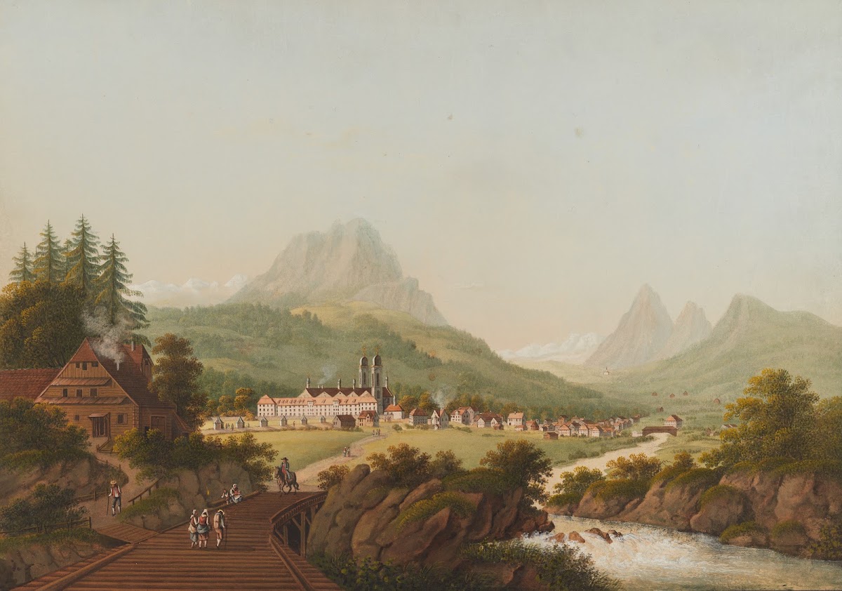 Das Stift Maria Einsiedeln Canton Schwyz