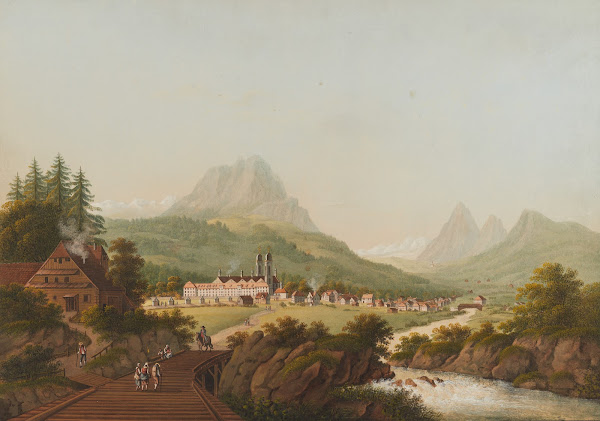Das Stift Maria Einsiedeln Canton Schwyz
