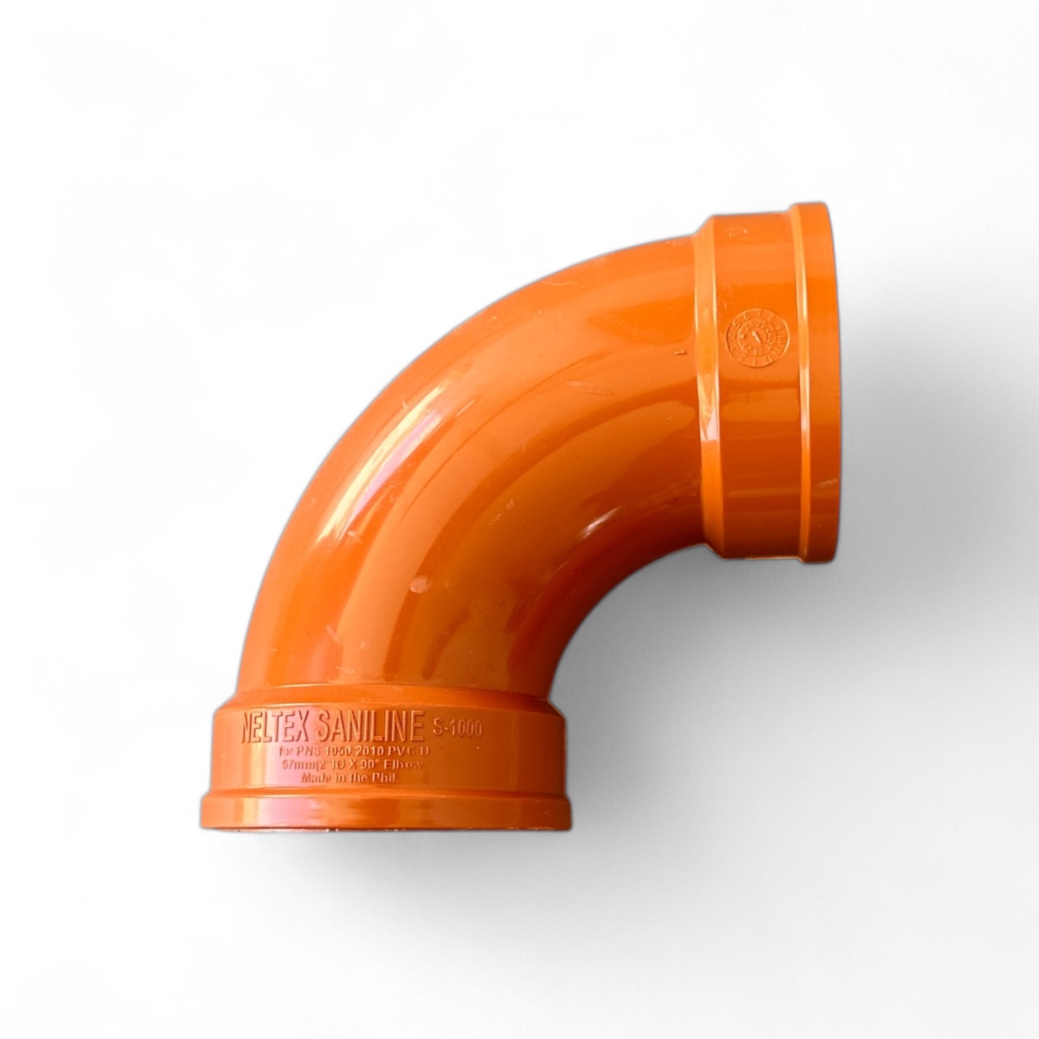 Neltex Saniguard Orange Elbow 1/4 Bend (90 degrees)