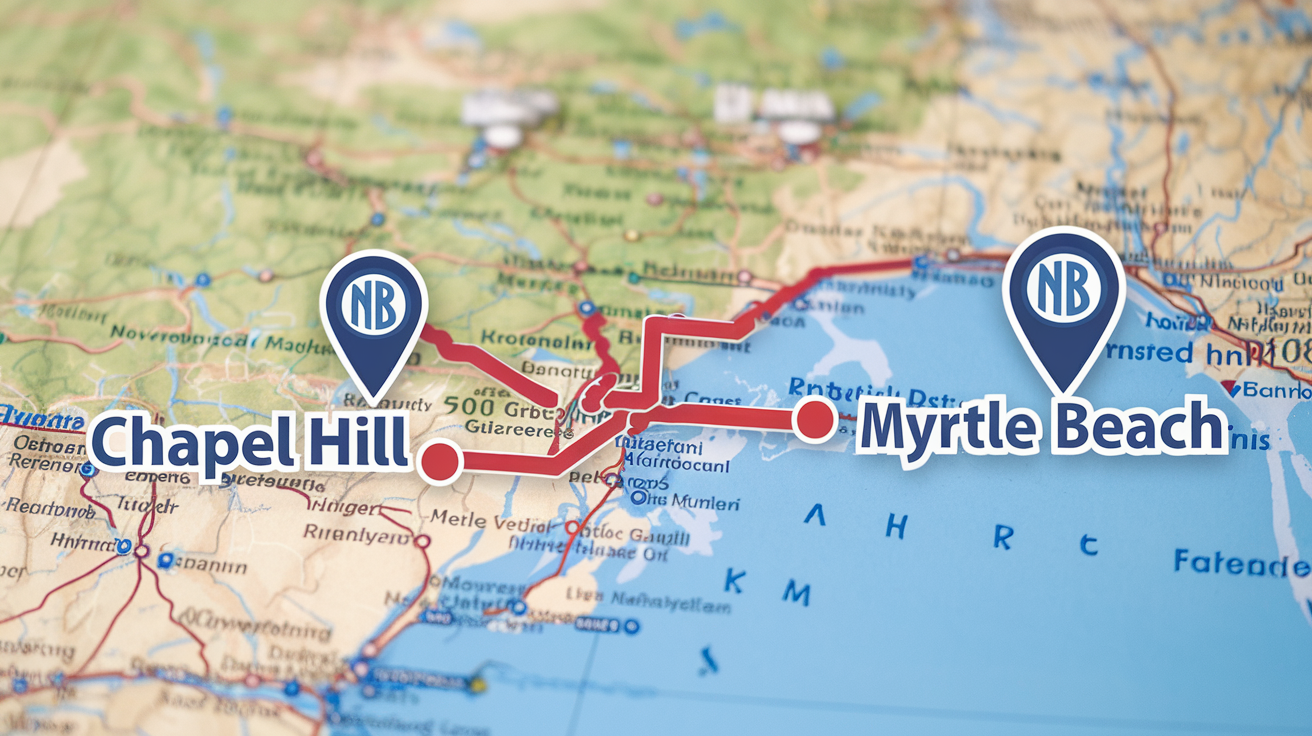 How Far Is Chapel Hill From Myrtle Beach? Travel Tips & Routes