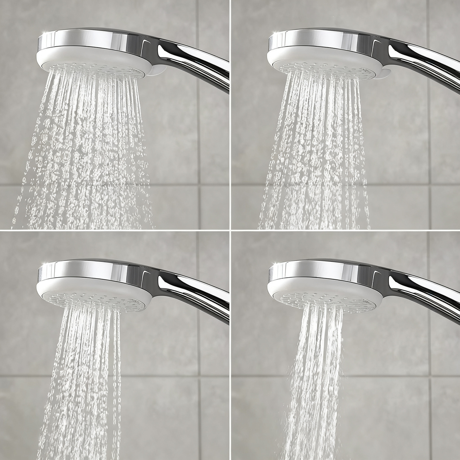 Wasserhahn-Aufsatz mit Duschkopf und Filterung