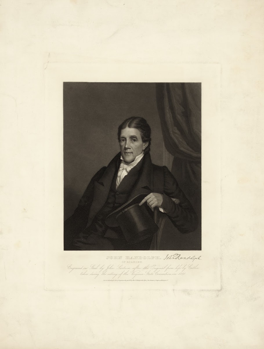John Randolph Of Roanoke 1876