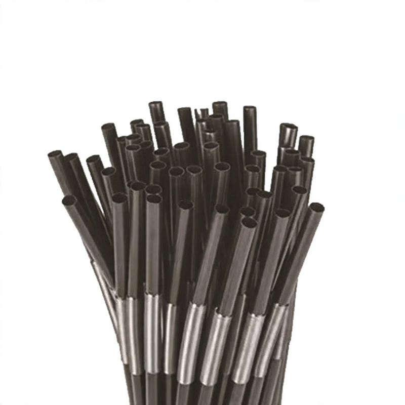 Plastic straws, individually packaged
