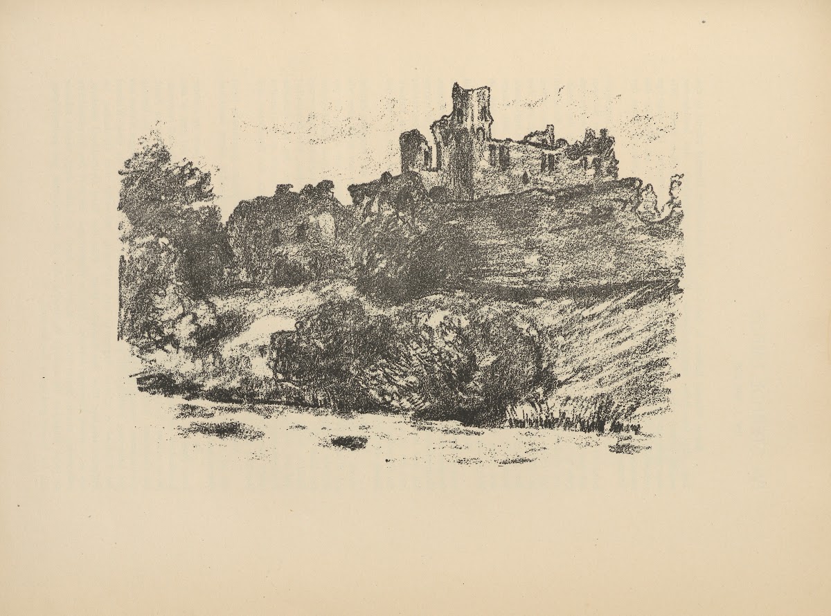 Burgruine Doblen 1916
