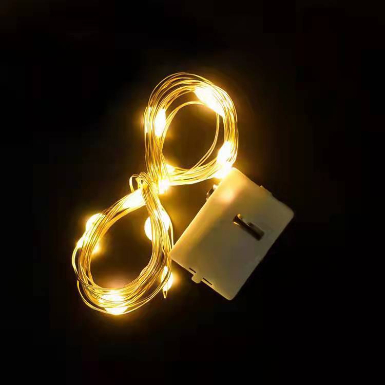 LED Copper Wire String Light with Flashing Function