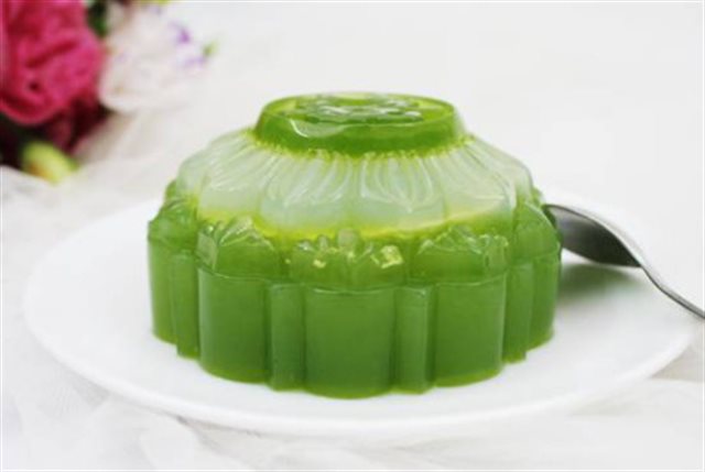 Bánh Trung Thu Rau Câu Nhân Trà Xanh