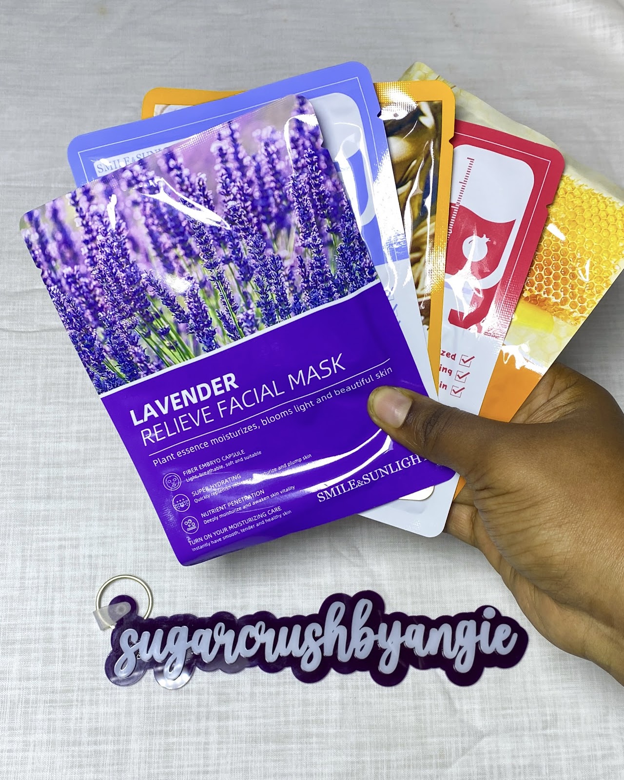 Hydrating face masks