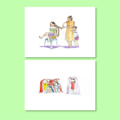 Lika Liku Postcards Set