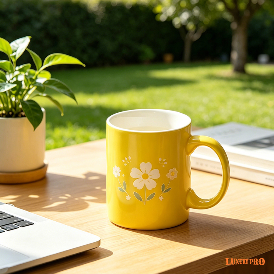 11oz Full Yellow Mug