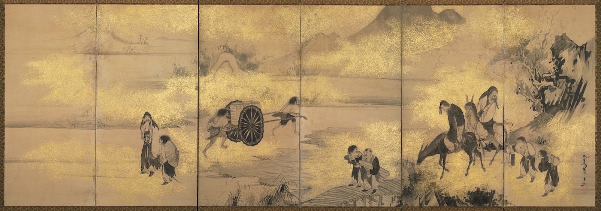 The Eight Immortals of the Wine Cup later 1700s