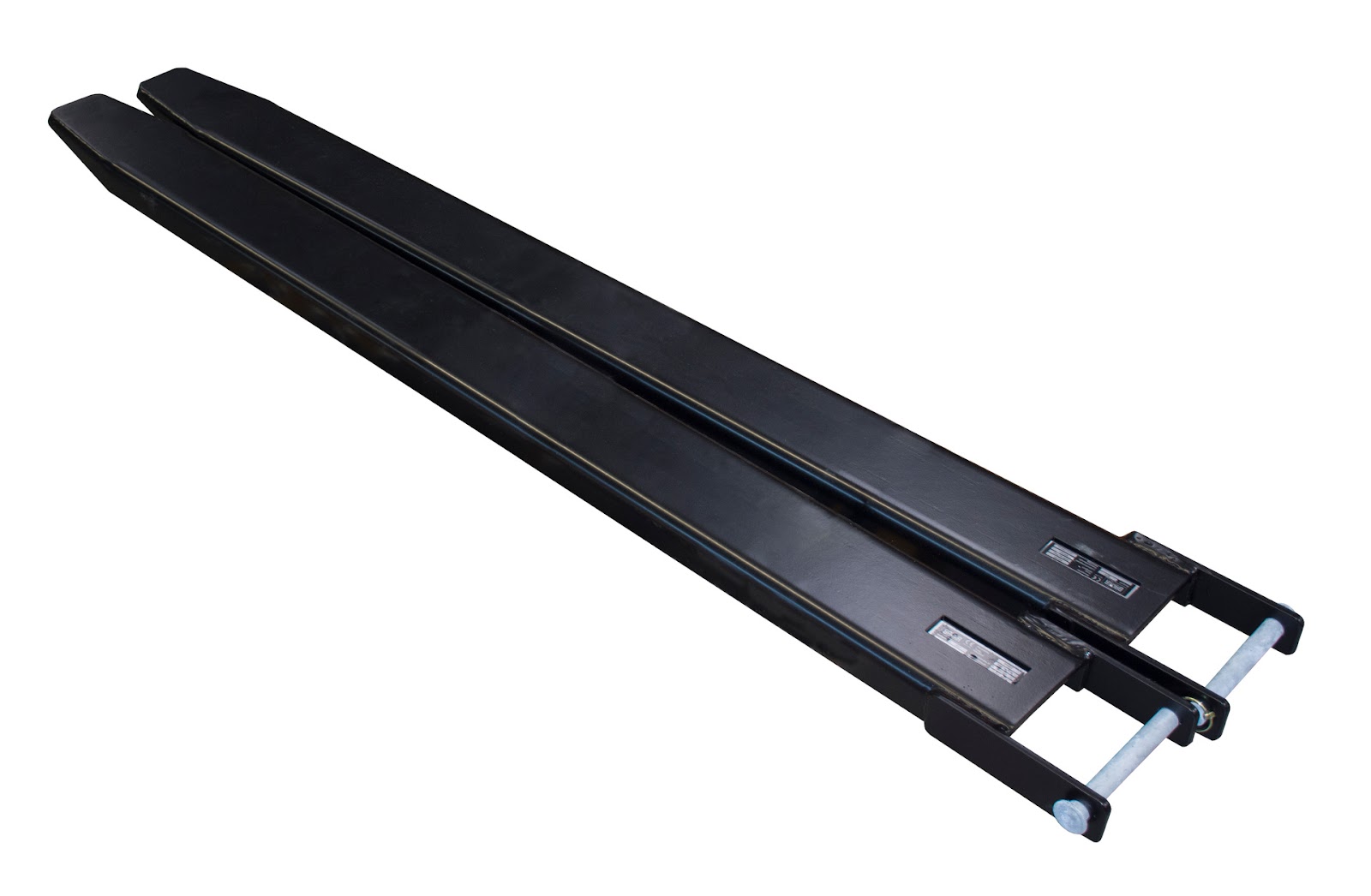 Vorktandverlenging GO 100/40 (lengte 2000), gelakt, Zwartgrijs