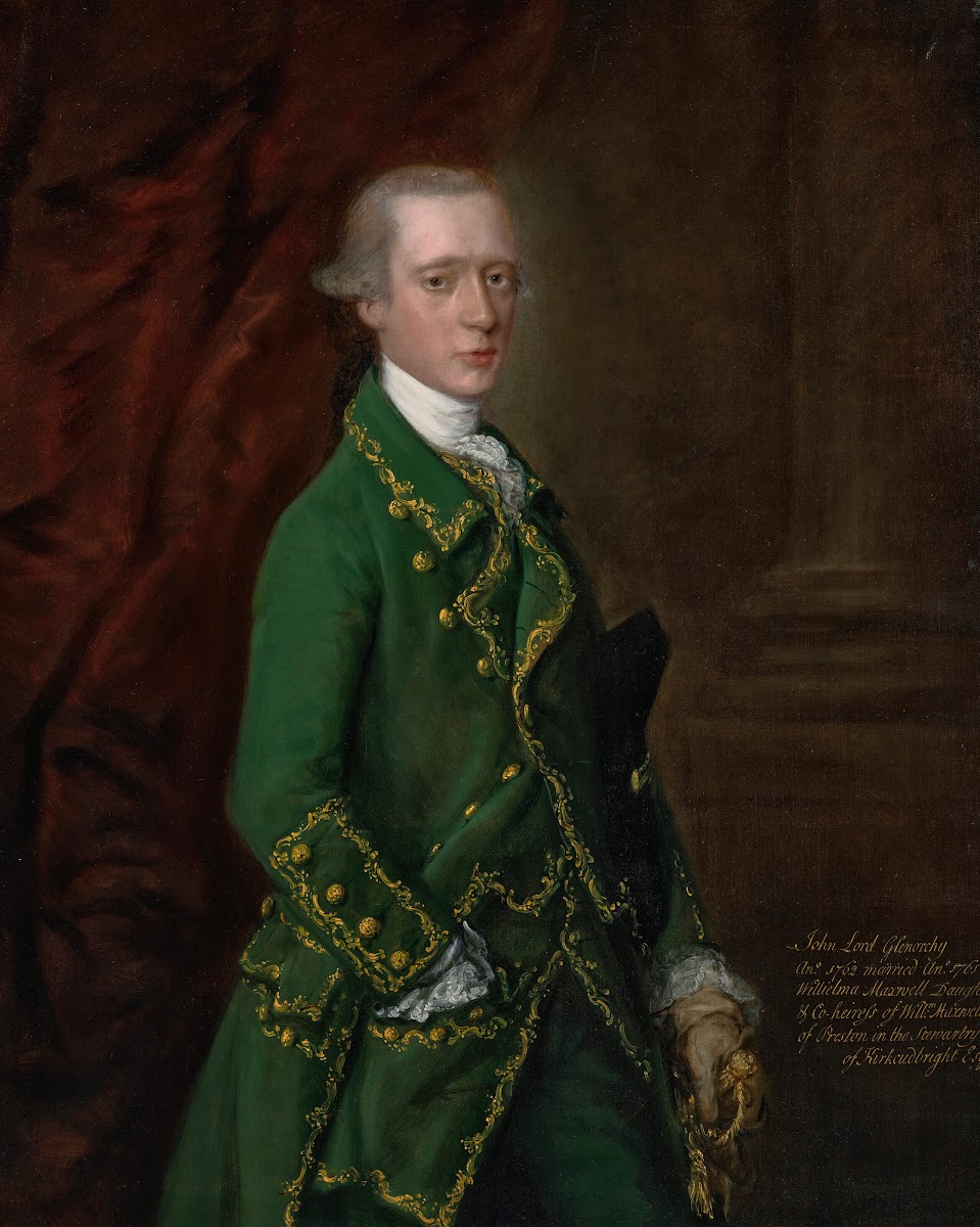 Portrait of John Campbell Viscount Glenorchy 1738 1771