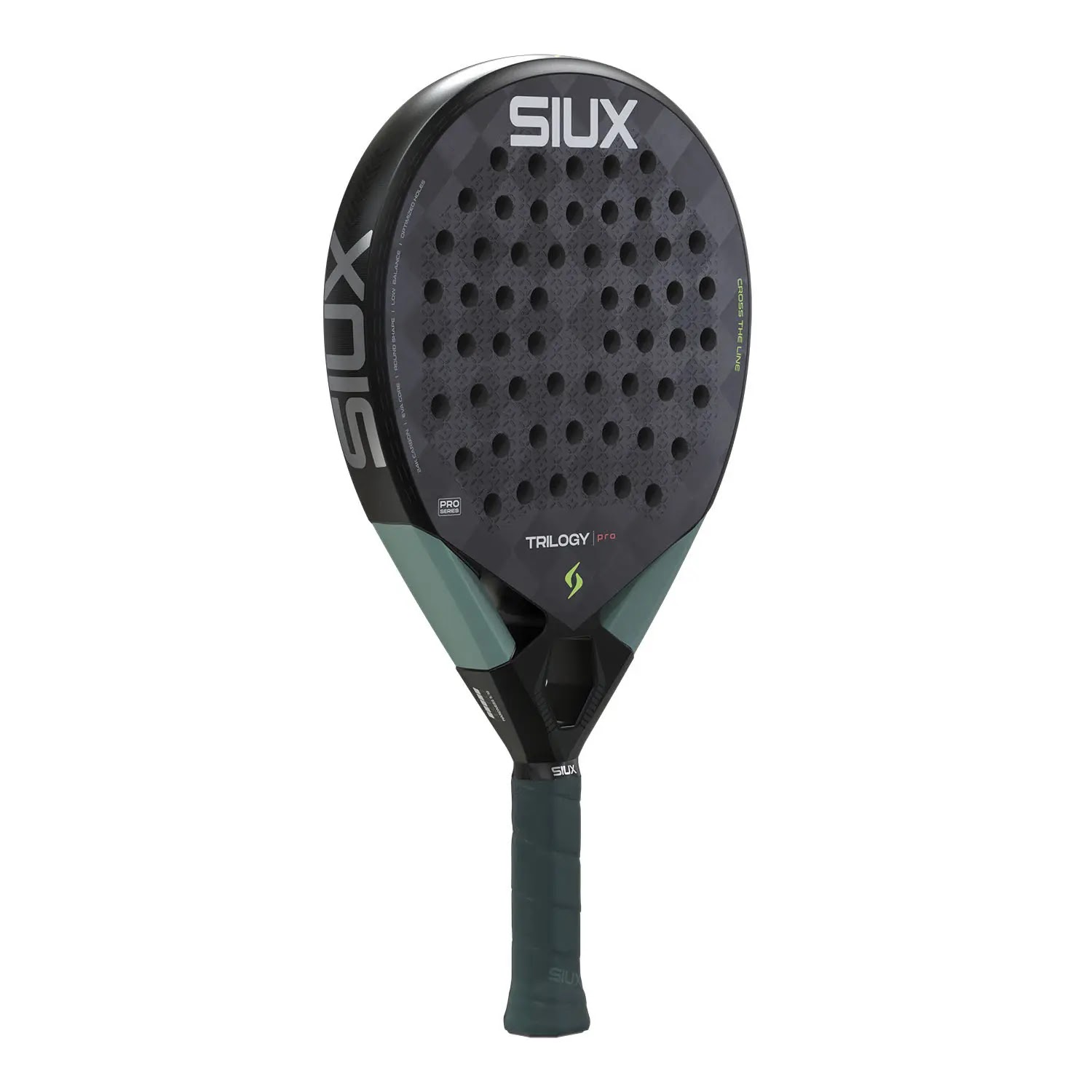 Siux Pro Noir Fog 2026 Racket Padel  - Gambar 2