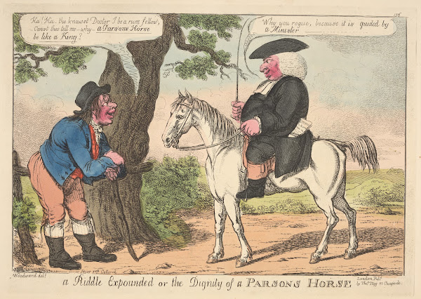 A riddle expounded or the dignity of a parsons horse 1807