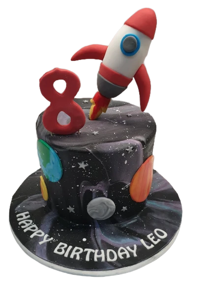 Planet Themed Birthday Cake CB-NC544
