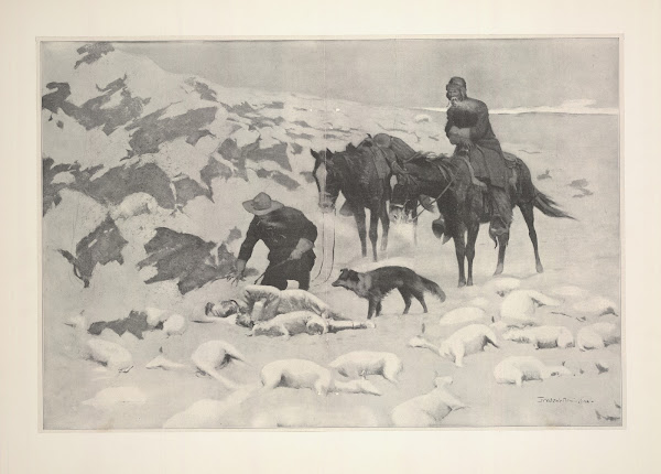 The Frozen Sheep herder 1900