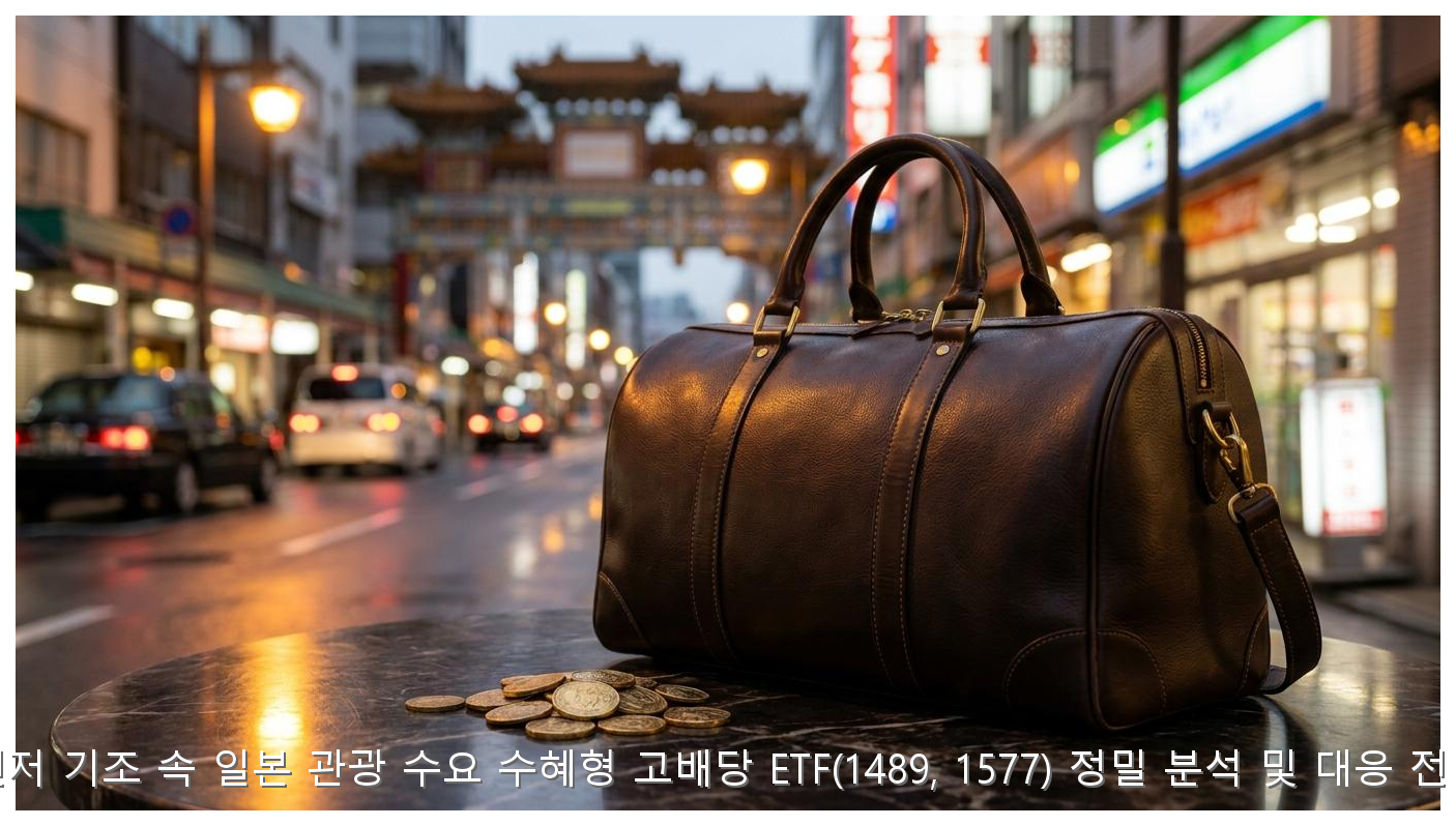 일본 고배당 ETF 1489 분석 및 엔저 활용 전략 핵심 안내 및 분석 인포그래픽 (2)