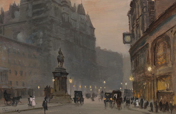 In KnightsbridgeGeorge Hyde Pownall 1876 1932 In Knightsbridge and Down Piccadil