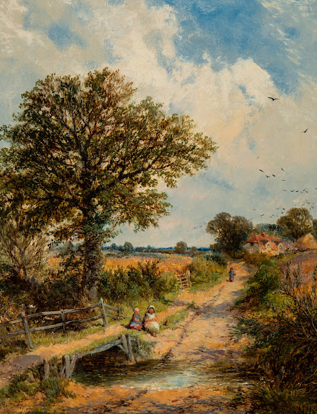 A Sussex lane 1875