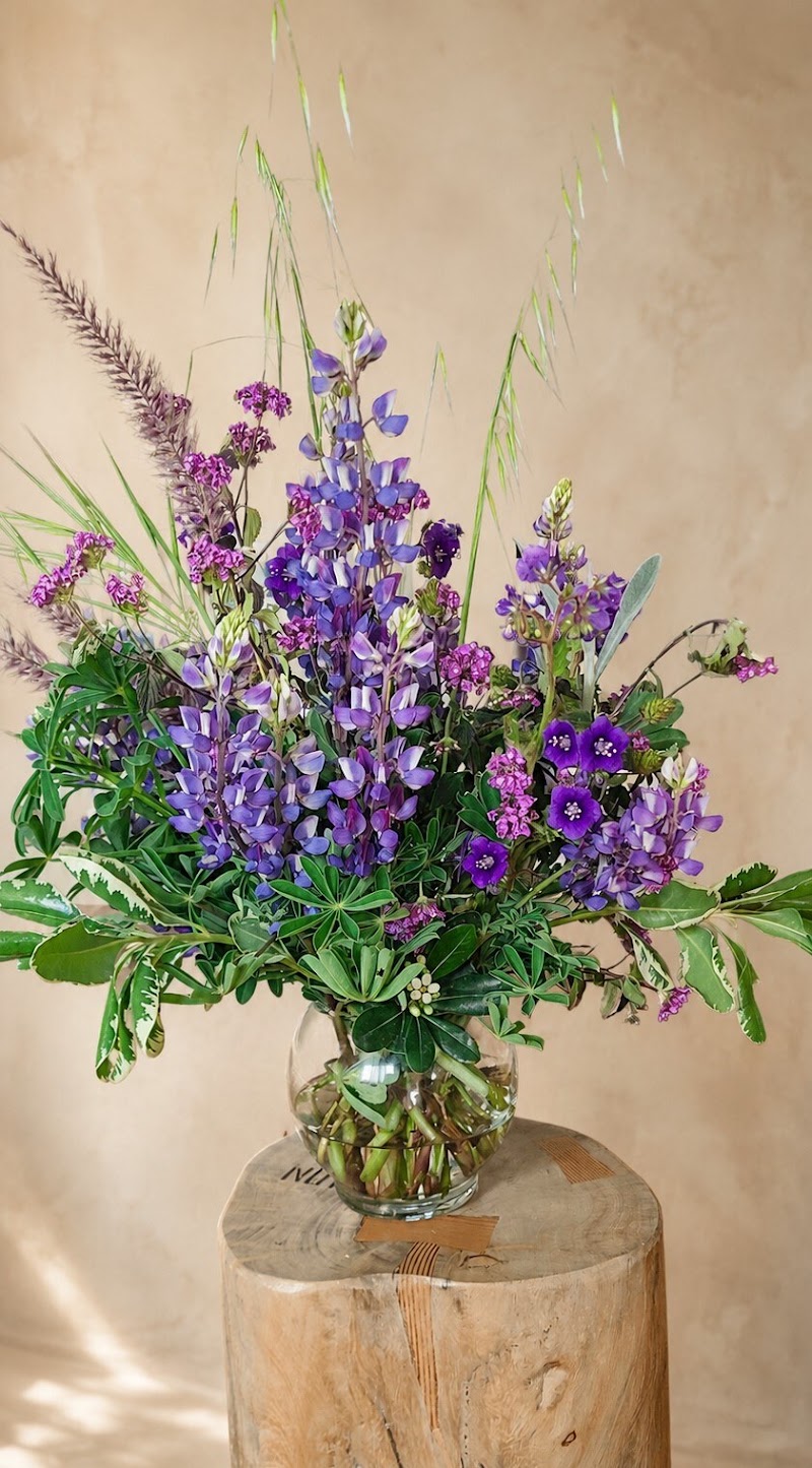 Purple Green Arrangement